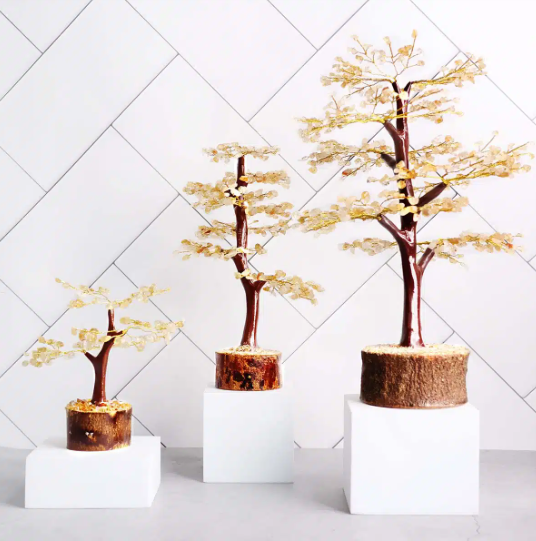 Citrine Crystal Tree – Golden Wealth & Abundance Tree