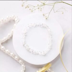 Clear Quartz Chips Stone Bracelet